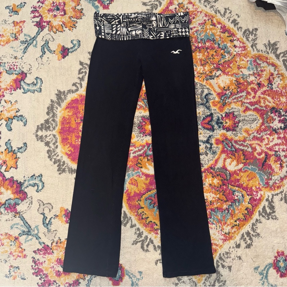 Vintage Hollister Cotton Fold-Over Flares